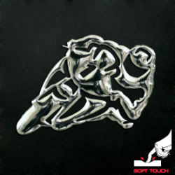 Διακοσμητικό αυτοκόλλητο 3D ONEDESIGN ECOMOCROP ΧΡΩΜΙΟ