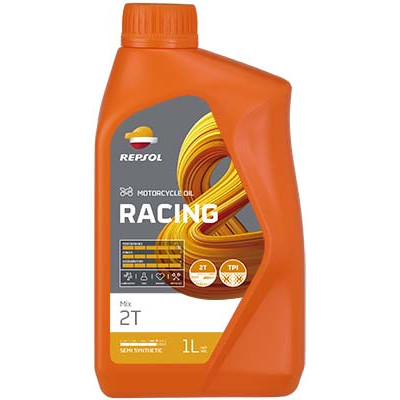 Λάδι μηχανής REPSOL RACING MIX 2T - 1L