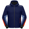 Ζακέτα μηχανής SPIDI HOODIE ARMOR LIGHT Navy/Red