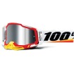 Μάσκα motocross 100% RACECRAFT2 ARSHAM RED - MIRROR SILVER thumb