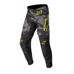 Παιδικό παντελόνι motocross ALPINESTARS Racer Tactical BLACK/CAMO/YELLOW