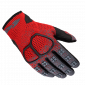 Υφασμάτινα γάντια μοτοσυκλέτας SPIDI CROSS KNIT Red thumb