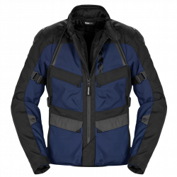 Υφασμάτινο μπουφάν μοτοσυκλέτας SPIDI RW H2OUT Black/Blue