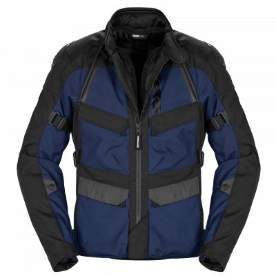 Υφασμάτινο μπουφάν μοτοσυκλέτας SPIDI RW H2OUT Black/Blue