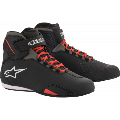 Παπούτσια μηχανής ALPINESTARS SEKTOR RIDING ΜΑΥΡΟ/ΚΟΚΚΙΝΟ