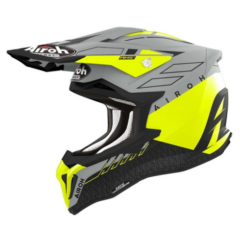 Κράνος motocross Airoh Strycker Skin Yellow Matt