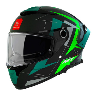 Κράνος μηχανής MT THUNDER 4 SV MOUNTAIN B6 ΜΑΤ ΠΡΑΣΙΝΟ FULL FACE
