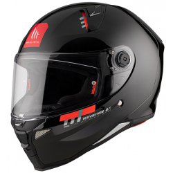 Κράνος μηχανής MT REVENGE 2 S SOLID A1 GLOSS ΜΑΥΡΟ FULL FACE