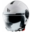 Κράνος μηχανής MT VIALE S SOLID A0 GLOSS ΛΕΥΚΟ JET - OPEN FACE thumb