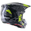 Κράνος μηχανής ALPINESTARS SM5 ROV2 GY/YLW thumb