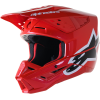Κράνος μηχανής ALPINESTARS SM5 CORP RED