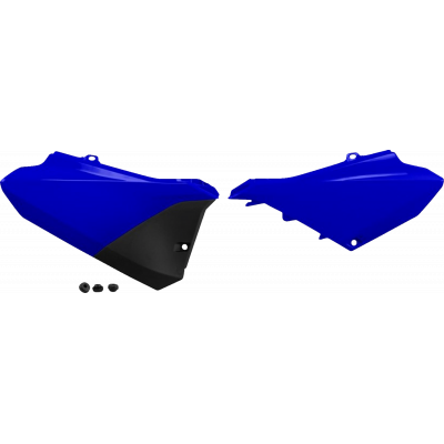 Πλαϊνά πλαστικά PoliSport για Yamaha YZ85 22-23 BLUE