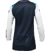 Γυναικεία μπλούζα motocross THOR WOMEN'S PULSE REV ΜΠΛΕ/ΛΕΥΚΟ thumb