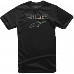 T-shirt μοτοσυκλέτας ALPINESTARS TEE RIDE 2.0 CAMO BLK