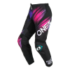 Γυναικείο παντελόνι motocross O’NEAL ELEMENT VOLTAGE ΜΑΥΡΟ/ΠΟΛΥΧΡΩΜΑ