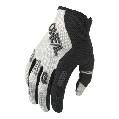 Γάντια μηχανής motocross O'NEAL ELEMENT RACEWEAR ΜΑΥΡΟ/ΓΚΡΙ V.24