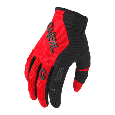 Γάντια μηχανής motocross O'NEAL ELEMENT RACEWEAR ΜΑΥΡΟ/ΚΟΚΚΙΝΟ D V.24