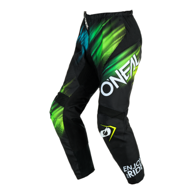 Παντελόνι μηχανής O'NEAL ELEMENT VOLTAGE BLACK/GREEN
