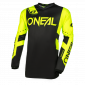 Μπλούζα μηχανής O`NEAL ELEMENT RACEWEAR BLACK/NEON YELLOW V.24 thumb