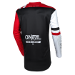 Μπλούζα μηχανής O`NEAL ELEMENT WARHAWK BLACK/WHITE/RED thumb