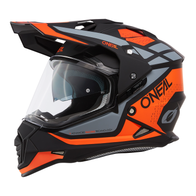 Κράνος μηχανής motocross O'NEAL SIERRA II R ORANGE/BLACK/GRAY V.24