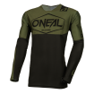 Μπλούζα motocross O'NEAL MAYHEM HEXX BLACK/GREEN V.24 thumb
