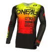 Μπλούζα motocross O'NEAL MAYHEM SCARZ BLACK/RED V.24 thumb