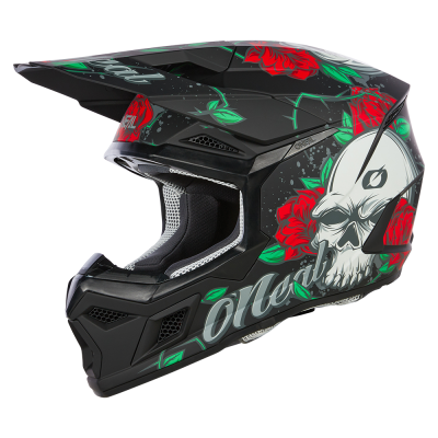 Παιδικό κράνος motocross O'NEAL 3SERIES MELANCIA BLACK/MULTI V.24