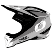 Κράνος motocross O'NEAL 1SERIES STREAM ΜΑΥΡΟ/ΓΚΡΙ V.24 thumb