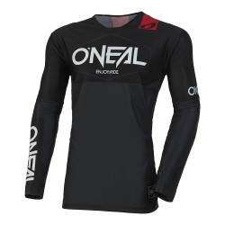 Μπλούζα motocross O'NEAL MAYHEM HEXX BLACK/GRAY V.24