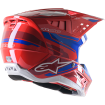 Κράνος μηχανής ALPINESTARS SM5 ACT 2 RED/BL thumb