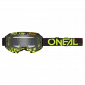 Μάσκα μοτοσυκλέτας για motocross O'NEAL B-10 ATTACK BLACK/NEON YELLOW - CLEAR V.24 thumb