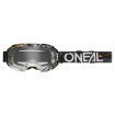 Μάσκα motocross O'NEAL B-10 ATTACK BLACK/WHITE - CLEAR V.24 thumb