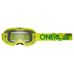 Μάσκα motocross O'NEAL B-10 SOLID NEON YELLOW - CLEAR V.24 Μάσκα motocross O'NEAL B-10 SOLID NEON YELLOW - CLEAR V.24