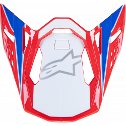 Sunvisor για κράνος motocross ALPINESTARS Supertech M10 AEON RD/BL Sunvisor για κράνος motocross ALPINESTARS Supertech M10 AEON RD/BL