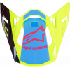 Sunvisor για κράνος motocross ALPINESTARS Supertech M10 UNIT YL/BK