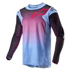 Μπλούζα motocross ALPINESTARS RAC-HOEN PUR/BLK