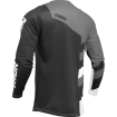 Μπλούζα motocross THOR SECTOR CHECKER BLACK/GRAY thumb
