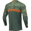 Μπλούζα motocross THOR SECTOR DIGI GREEN/ORANGE thumb