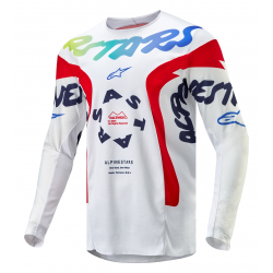 Μπλούζα motocross ALPINESTARS RAC-HANA WHT/MULT