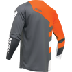 Μπλούζα motocross THOR SECTOR CHECKER GRAY/ORANGE thumb