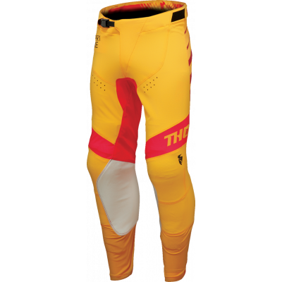 Παντελόνι μηχανής THOR PRIME ANALOG YELLOW/RED
