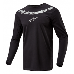Μπλούζα motocross ALPINESTARS F-GRAPH BLK/SILV Μπλούζα motocross ALPINESTARS F-GRAPH BLK/SILV