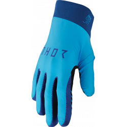 Γάντια motocross THOR AGILE SOLID NAVY/BLUE