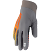 Γάντια motocross THOR AGILE SOLID GRAY/ORANGE thumb