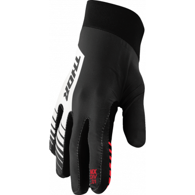 Γάντα motocross THOR AGileraNALOG BLACK/RED/WHITE