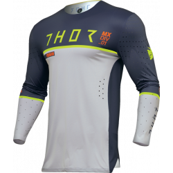 Μπλούζα motocross THOR PRIME ACE GRAY/MIDNIGHT