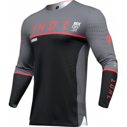 Μπλούζα motocross THOR PRIME ACE BLACK/CHARCOAL