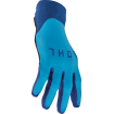 Γάντια motocross THOR AGILE SOLID NAVY/BLUE thumb