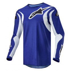 Μπλούζα motocross ALPINESTARS F-LUCE BLUE/WHT